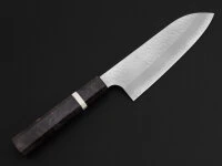 Allzweckmesser SPG2 Migaki Tsuchime Santoku 180, Birke 9 Allzweckmesser SPG2 Migaki Tsuchime Santoku 180, Birke – Bild 7