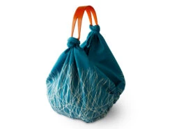 Baumwolltasche Furoshiki Tsuru, Blau, 100 Cm -EisenKunst Verkäufe baumwolltasche furoshiki tsuru blau 100 cm 1
