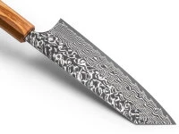 Damastmesser Bunka 170 SG2, 63 Lagen, Olive 8 Damastmesser Bunka 170 SG2, 63 Lagen, Olive – Bild 6