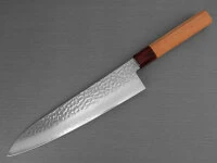 Damastmesser Gyuto 240, VG-10, Hammerschlag 10 Damastmesser Gyuto 240, VG-10, Hammerschlag – Bild 8