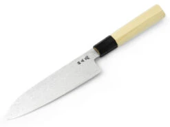 Damastmesser Santoku 180, Silver Steel -EisenKunst Verkäufe damastmesser santoku 180 silver steel 1
