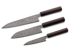 Damastmesser Set Santoku I -EisenKunst Verkäufe damastmesser set santoku i 1