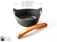 Gusseisen Serviertopf 7 Gusseisen Serviertopf – Bild 5