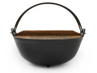 Gusseisen Topf Nabe, Sukiyaki Pfanne, Ø 33 Cm 6 Gusseisen Topf Nabe, Sukiyaki Pfanne, Ø 33 Cm – Bild 4