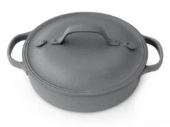 Gusseisen Topf OIGEN, Flach, 24 Cm -EisenKunst Verkäufe gusseisen topf oigen flach 24 cm 1