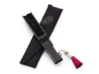 Handfächer Eien, Schwarz 5 Handfächer Eien, Schwarz – Bild 3