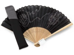 Handfächer Fujin Raijin, Donner-Gott, Schwarz -EisenKunst Verkäufe handfaecher fujin raijin donner gott schwarz 1