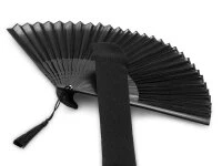 Handfächer Shukuten, Damen 5 Handfächer Shukuten, Damen – Bild 3