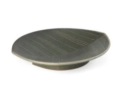 HAZARA Leaf Banryoku, Teller M, Grün 11 HAZARA Leaf Banryoku, Teller M, Grün -EisenKunst Verkäufe hazara leaf banryoku teller m gruen 1