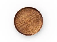 Holztablett Sen, Ø 12 Cm, Braun 7 Holztablett Sen, Ø 12 Cm, Braun – Bild 5