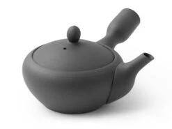 Japanische Teekanne Teppachu Kurokusube, Banko Yaki, 260ml -EisenKunst Verkäufe japanische teekanne teppachu kurokusube banko yaki 260ml 1