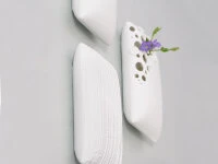 Japanische Vase Act/ Fabric, Weiß 6 Japanische Vase Act/ Fabric, Weiß – Bild 4