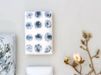 Japanische Vase Act/ Scab, Weiß