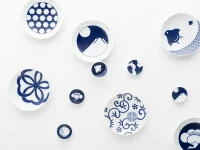 Japanischer Teller Mamezara, Nami Chidori, Ø 10,8 Cm 7 Japanischer Teller Mamezara, Nami Chidori, Ø 10,8 Cm – Bild 5