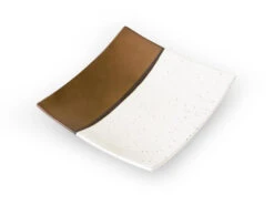 Japanischer Teller Sou, Weiß-gold, 2 Größen -EisenKunst Verkäufe japanischer teller sou weiss gold 2 groessen 1