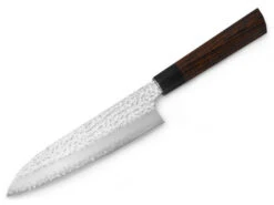 Japanisches Messer Shichi Santoku 170, Hammerschlag -EisenKunst Verkäufe japanisches messer shichi santoku 170 hammerschlag 1