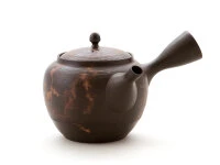 Japanisches Teeservice 6-teilig, Kyusu Tokoname Mokake 5 Japanisches Teeservice 6-teilig, Kyusu Tokoname Mokake – Bild 3