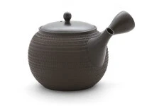 Japanisches Teeservice 6-teilig, Kyusu Tokoname Tobikanna Kuro 7 Japanisches Teeservice 6-teilig, Kyusu Tokoname Tobikanna Kuro – Bild 5