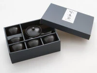 Japanisches Teeservice Kuro Hiramaru, 6-teilig 10 Japanisches Teeservice Kuro Hiramaru, 6-teilig – Bild 8