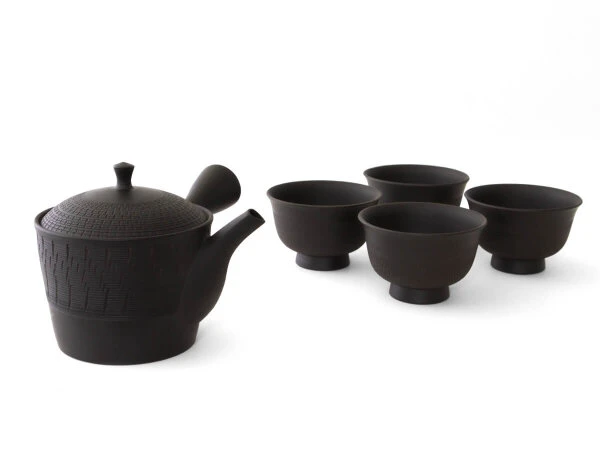 Japanisches Teeservice Sendan Tobikanna, 5-teilig 11 Japanisches Teeservice Sendan Tobikanna, 5-teilig – Bild 9