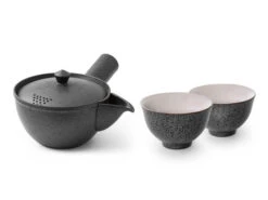 Japanisches Teeservice Siboridashi Kokurei, 3-teilig, Banko Yaki -EisenKunst Verkäufe japanisches teeservice siboridashi kokurei 3 teilig banko yaki 1