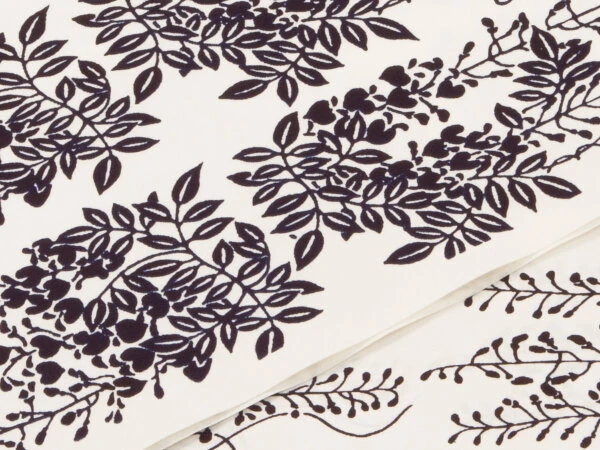 Japanpapier Chiyogami, Blätterreigen Nachtblau 5 Japanpapier Chiyogami, Blätterreigen Nachtblau – Bild 3