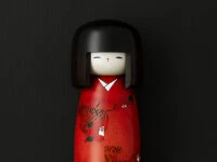 Kokeshi: Holzfigur Soshun 8 Kokeshi: Holzfigur Soshun – Bild 6