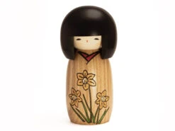Kokeshi: Holzpuppe Suisen -EisenKunst Verkäufe kokeshi holzpuppe suisen 1