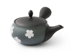 Kyusu Hiranaru Sakura, Japanische Teekanne -EisenKunst Verkäufe kyusu hiranaru sakura japanische teekanne 1