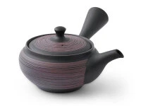 Kyusu Kurohira Murasakikusime, Japanische Teekanne 3 Kyusu Kurohira Murasakikusime, Japanische Teekanne