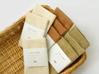 Oshibori, Bio Erfrischungstuch Japan, Brown, 25cm X 25cm 7 Oshibori, Bio Erfrischungstuch Japan, Brown, 25cm X 25cm – Bild 5