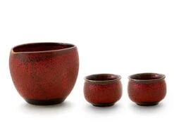 Sake Set Shuin, 1 Karaffe, 2 Becher 15 Sake Set Shuin, 1 Karaffe, 2 Becher -EisenKunst Verkäufe sake set shuin 1 karaffe 2 becher 1