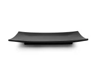 Servierplatte Spazio, Schwarz, 2 Größen