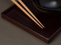 Serviertablett Urushi Aka Tamenuri 7 Serviertablett Urushi Aka Tamenuri – Bild 5