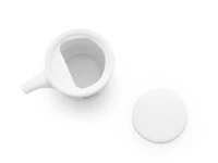 Sojasoßenkännchen, Porzellan Weiß 6 Sojasoßenkännchen, Porzellan Weiß – Bild 4