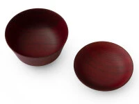 Suppenschale Mit Deckel Hashi Han, Urushi Rot 6 Suppenschale Mit Deckel Hashi Han, Urushi Rot – Bild 4