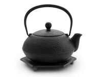 Teekanne, Wasserkessel Kombi-Modell NAMI AOMI, Iwachu, 0,65 L Mit Untersetzer 7 Teekanne, Wasserkessel Kombi-Modell NAMI AOMI, Iwachu, 0,65 L Mit Untersetzer – Bild 5