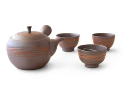 Teeservice Akebono Ryusen, Banko Yaki, 4-teilig -EisenKunst Verkäufe teeservice akebono ryusen banko yaki 4 teilig 1