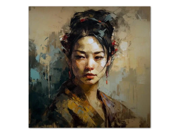 Wandbild Satori #4, Farbig 1:1 5 Wandbild Satori #4, Farbig 1:1 – Bild 3