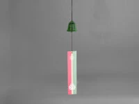 Windspiel, Furin Hamon Grün 6 Windspiel, Furin Hamon Grün – Bild 4