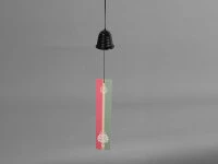 Windspiel, Furin Hamon Schwarz 6 Windspiel, Furin Hamon Schwarz – Bild 4